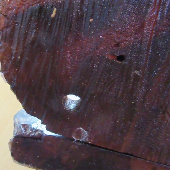 Vintage cypress wood handmade shelf - wall or tabletop - rustic, beach house - Picture 14 of 16